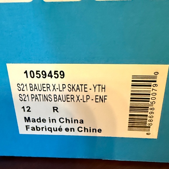 Bauer XLP Youth Ice Hockey Skates *New* - Picture 7 of 7